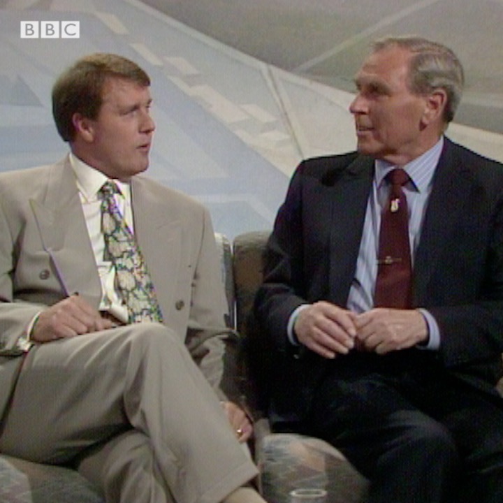 On this day in 1990. England was gripped with World Cup fever. Terry Wogan had 2 guests on his show who will always be tied to the 1966 final. Geoff Hurst and Kenneth Wolstenholme.
