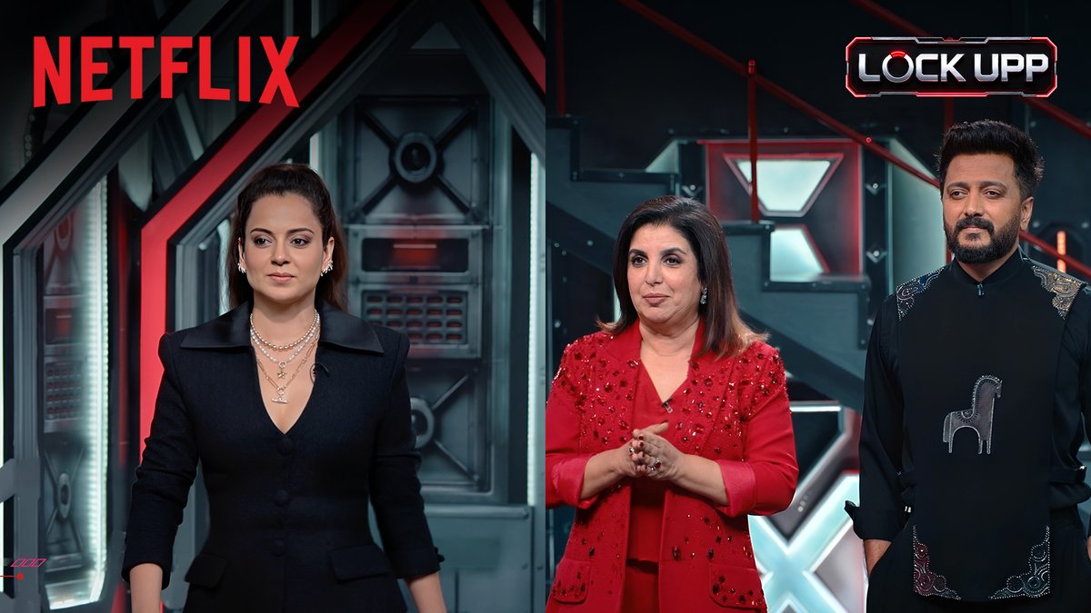 Jab Kangana aati hai, toh sirf sawaal hi nahi… har game ka hisaab bhi hota hai. ⚖️ Pehle Judgement Day mein kaun hoga terminate? Watch Lock Upp iss Saturday, raat 8 baje, only on Netflix.