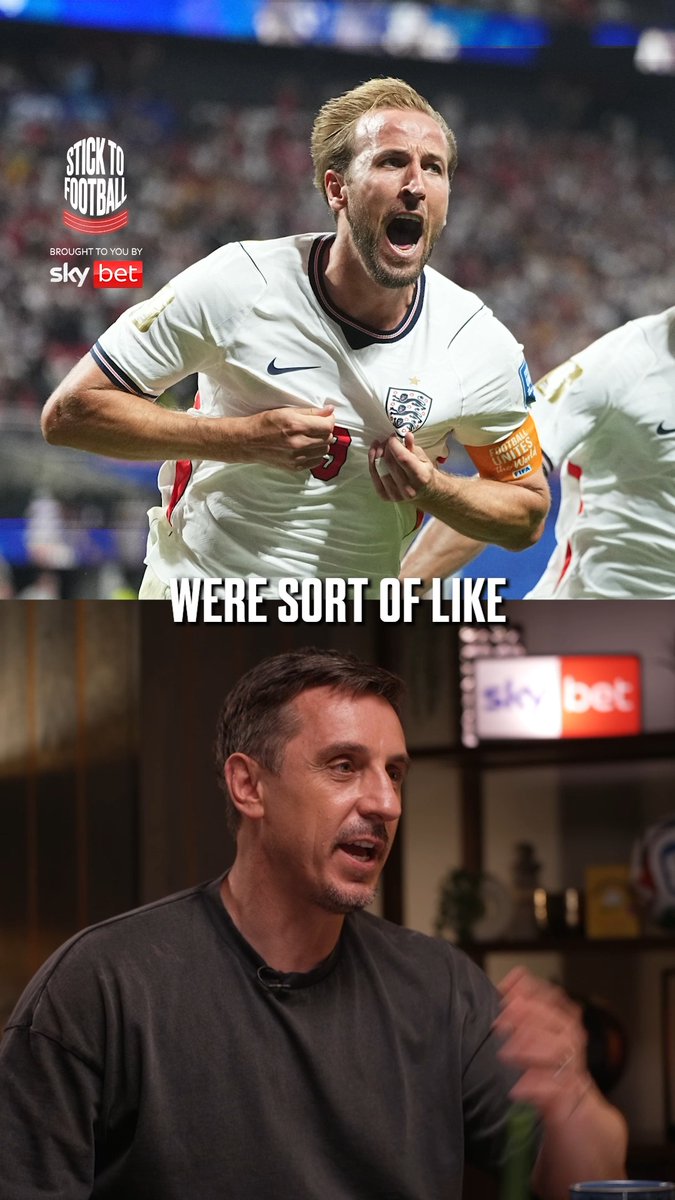 “He loves the Wonderwall!” 🤪 England fans were belting out Oasis for Harry Kane… but Roy wasn't having it! 🤣