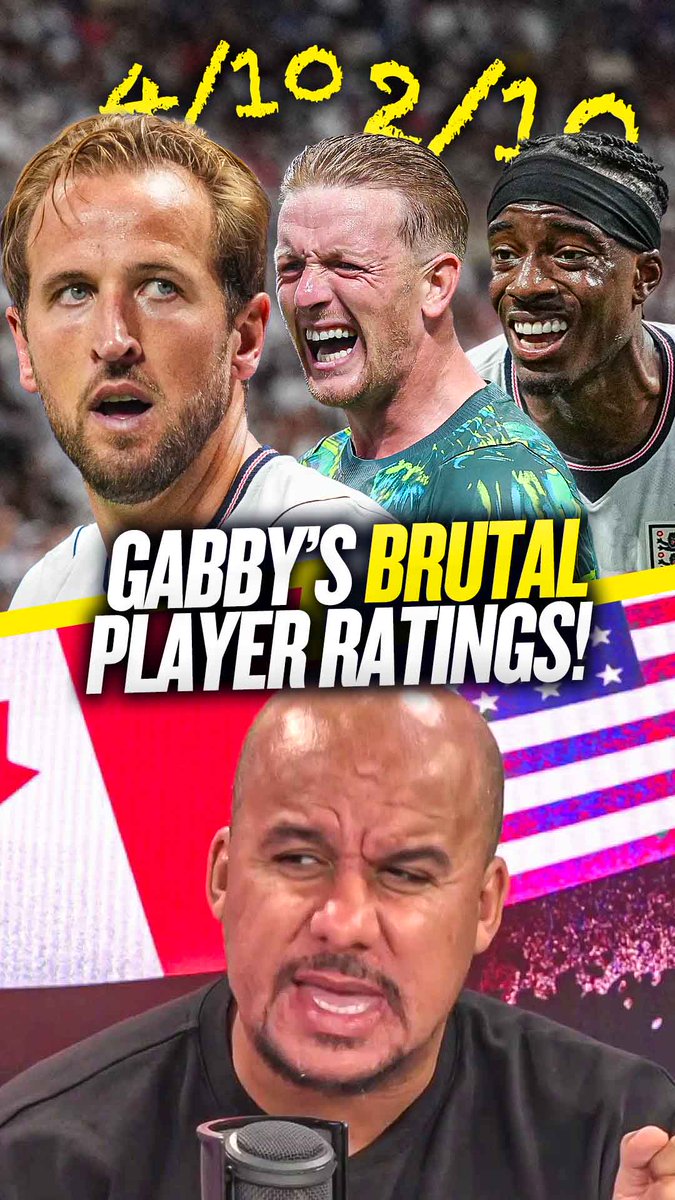 🤦‍♂️ Pickford - 2/10 😳 Kane - 6/10 🤔 Madueke - 4/10 Gabby Agbonlahor reveals his England player ratings for the win over DR Congo! 👀 #FIFAWorldCup