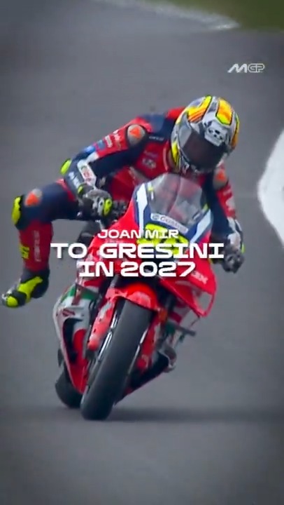 A new chapter on the horizon! 🆕 JoanMir36 will race for Gresini Racing in 2027! ✊ #MotoGP