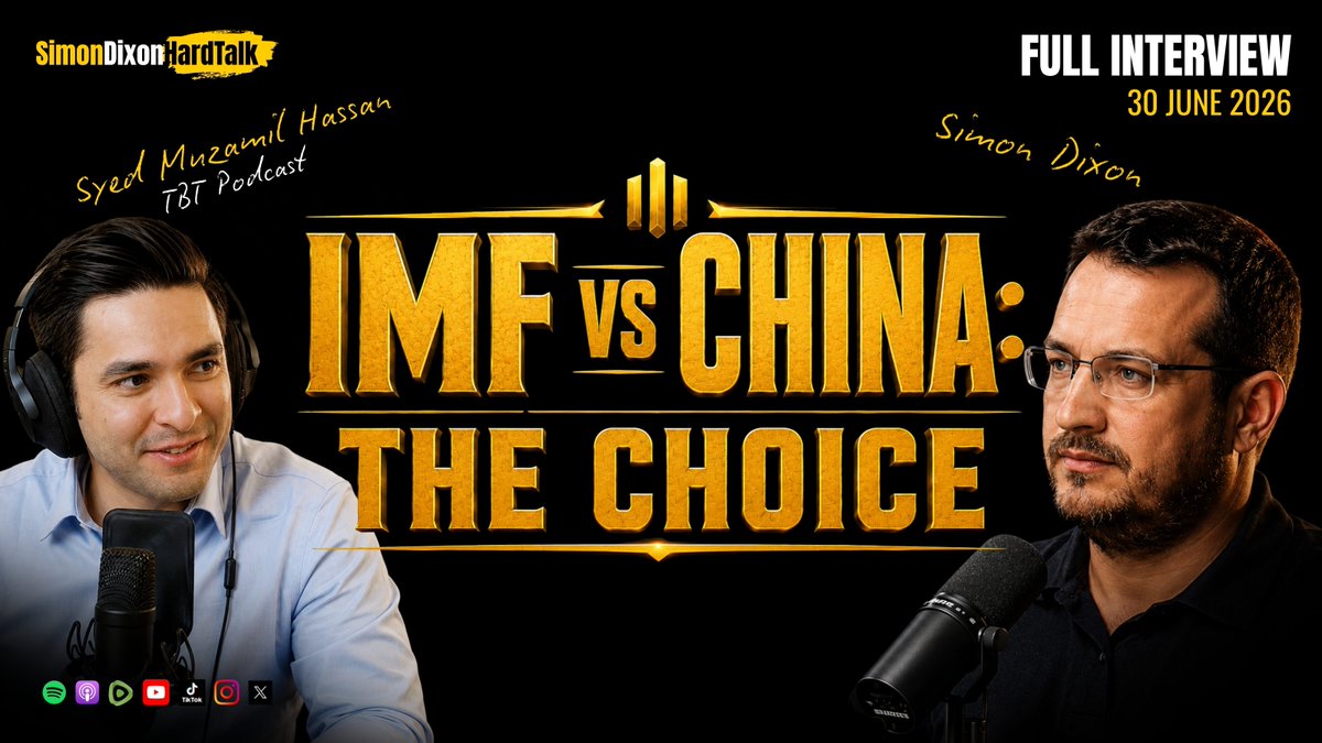 ▶️ FULL INTERVIEW: Dismantling the US Empire: Capital Flows, Multipolarity, and Pakistan’s Role in West Asia | Simon Dixon on TBT Podcast w/ Syed Muzamil Hassan