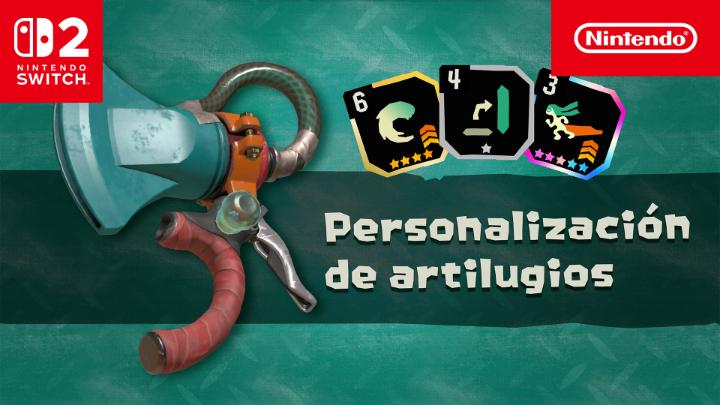 En #SplatoonRaiders, podrás equipar todo tipo de módulos para personalizar tus artilugios. ¡Deja a esos salmónidos con un palmo de narices!