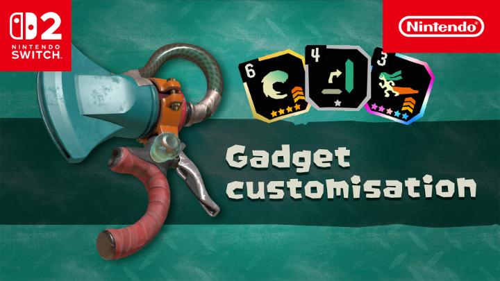 You can equip all sorts of different parts to customise your gadgets in #SplatoonRaiders. Those Salmonids won’t know what hit ‘em!
