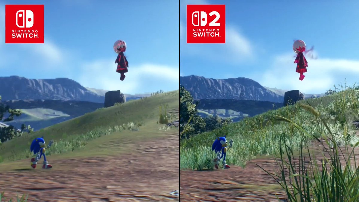 デジタル版が好評発売中のNintendo Switch2 『ソニックフロンティア 超・デラックス』。 Nintendo Switch版との比較映像用意したので購入を迷っている方の参考用にどうぞ👇