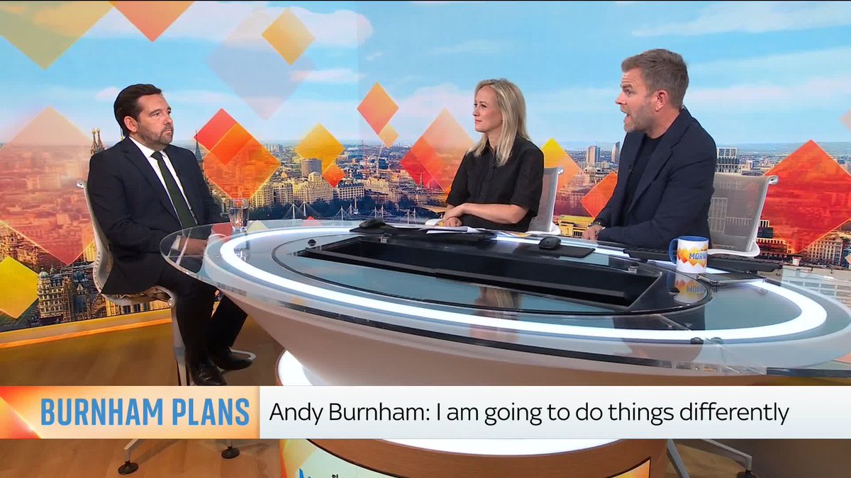 'Andy Burnham doesn't have a great track record on Labour leadership challenges' - Sophy Ridge 'I think he might win this one' - David Baines MP Matt Barbet challenges the Labour MP on whether it is right that he will become PM without a general election