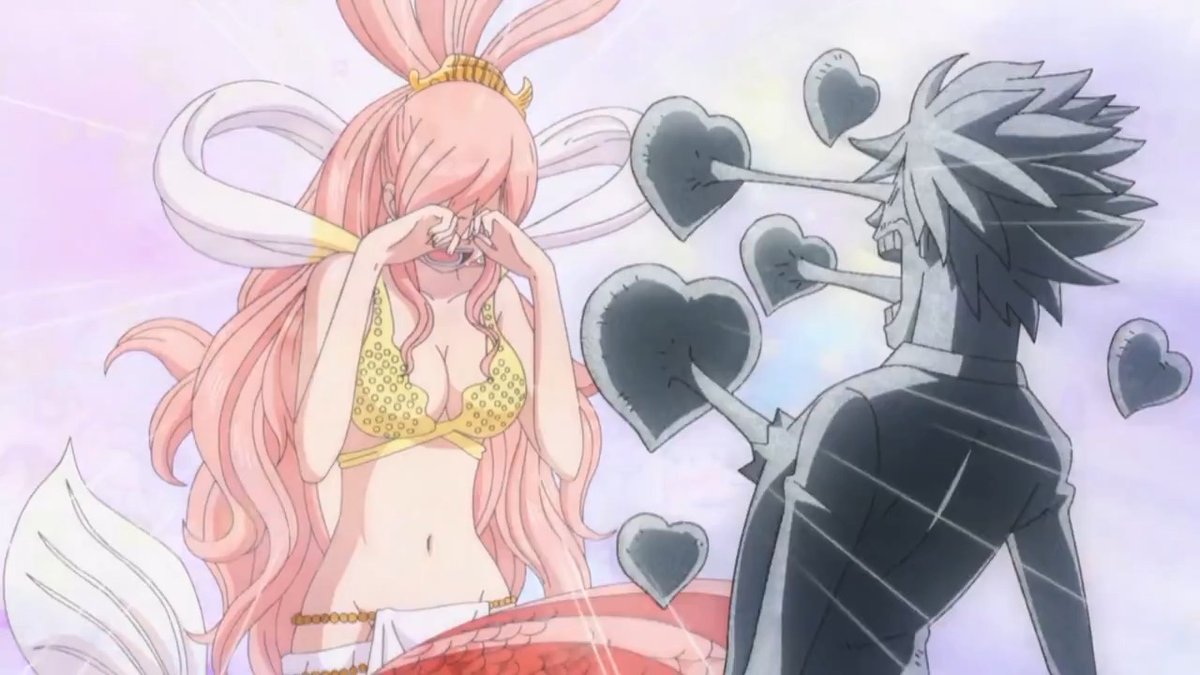 Sanji was NOT prepared for Shirahoshi 😭