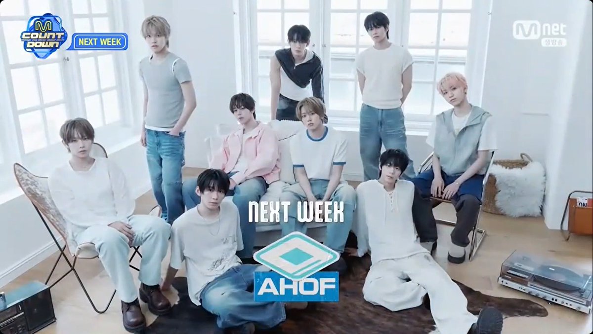 ⏭️ 「NEXT WEEK」 260709 - M COUNTDOWN 🔸 #AHOF 🔸 #RESCENE 🔸 #KIHYUN (MONSTA X) 🔸 #NIEL (TEENTOP)