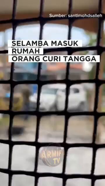 Selamba je masuk curi tangga. Buat perangai mcm warga hanyut.. ☹️