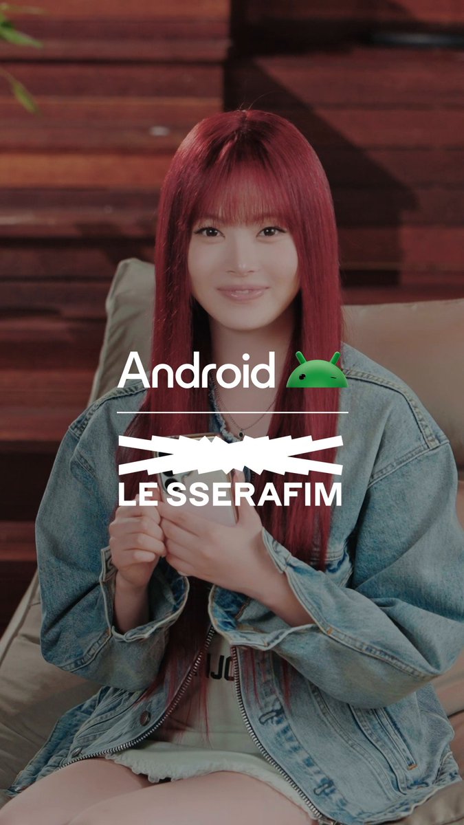 LE SSERAFIM 海外版インタビュー動画の第 3 弾！ HONG EUNCHAE さん韓国語 ver. です✨ 何か Android を使って Gemini に聞いてますね… 明日でラスト、HUH YUNJIN さんの英語 ver. を公開します。お楽しみに♪ LE SSERAFIM LE SSERAFIM_jp