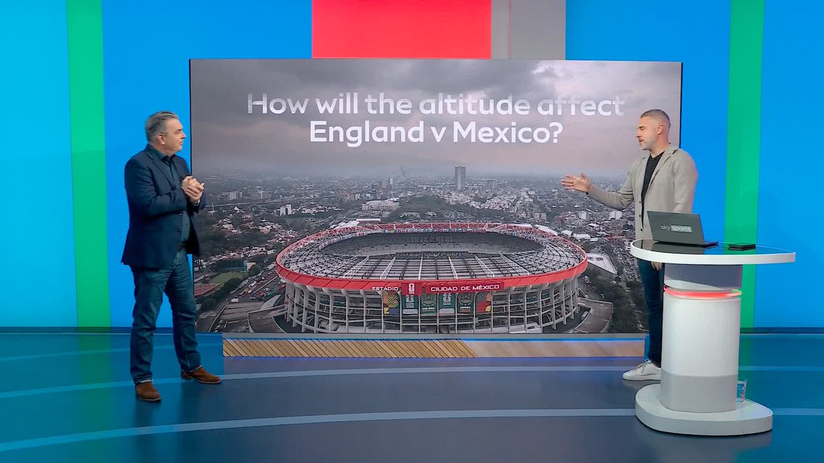 Geraint Hughes explains how altitude will affect England's World Cup clash against Mexico 🏆