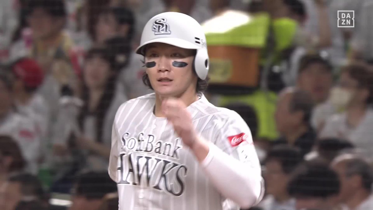 頼もしすぎる1番バッター 正木智也 満塁のチャンスを逃さず 逆転タイムリーヒット！ ⚾️ソフトバンク×西武 #sbhawks #だったらDAZN