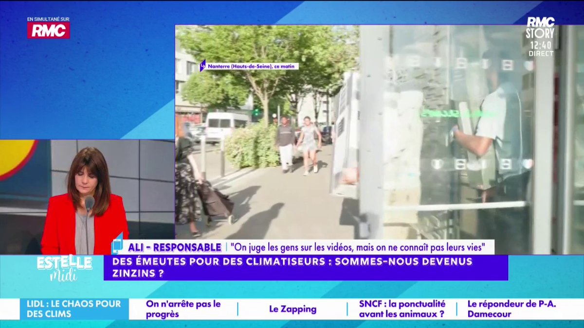 ❄️ Des émeutes pour des climatiseurs 📞 Ali : "J'ai un enfant en bas âge, une nuit, impossible de le faire dormir... Il avait de la fièvre, on est partis aux urgences... ce ne sont pas des scènes de KO mais de détresse ! Quand ça devient vital, l'être humain est prêt à tout !"