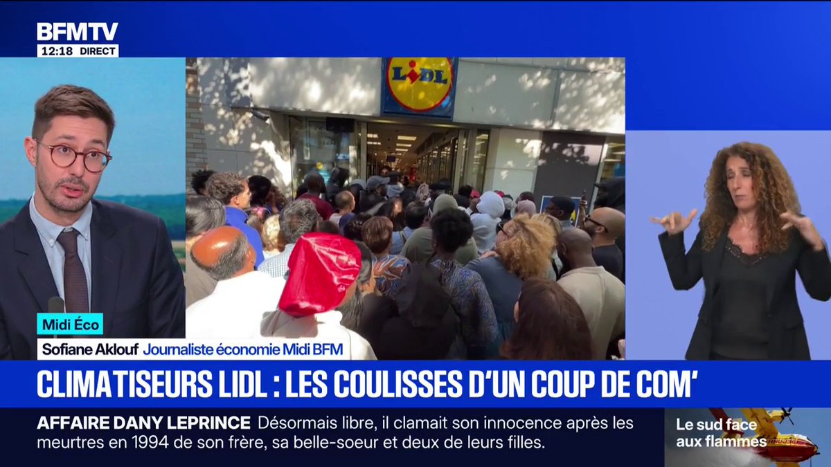 2 climatiseurs pour des dizaines de clients: quand l'opération commerciale de Lidl vire à la foire d'empoigne