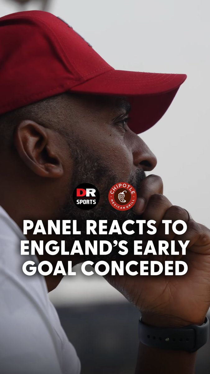 The panel reacts to England conceding early against DR Congo! 😳 Thank you to @chipotle_uk for powering this video – real food for real fans 🌯 Catch our new series with Chipotle, #LetsBeReal, across the summer of football! #DRMexico