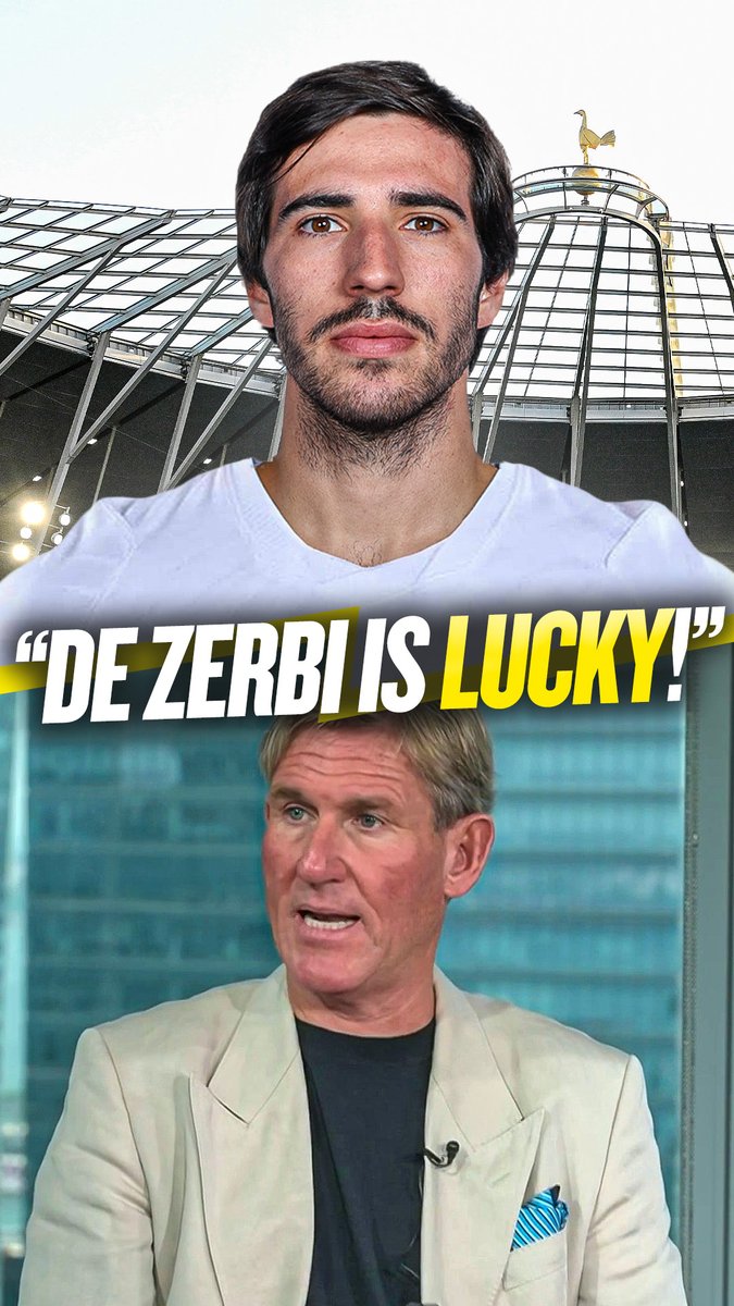 ๐คฉ "De Zerbi is a lucky boy." ๐ "Tottenham are not in the participation business." Simon Jordan explains why Sandro Tonali has agreed to join Spurs and what it means for Roberto De Zerbi's side.