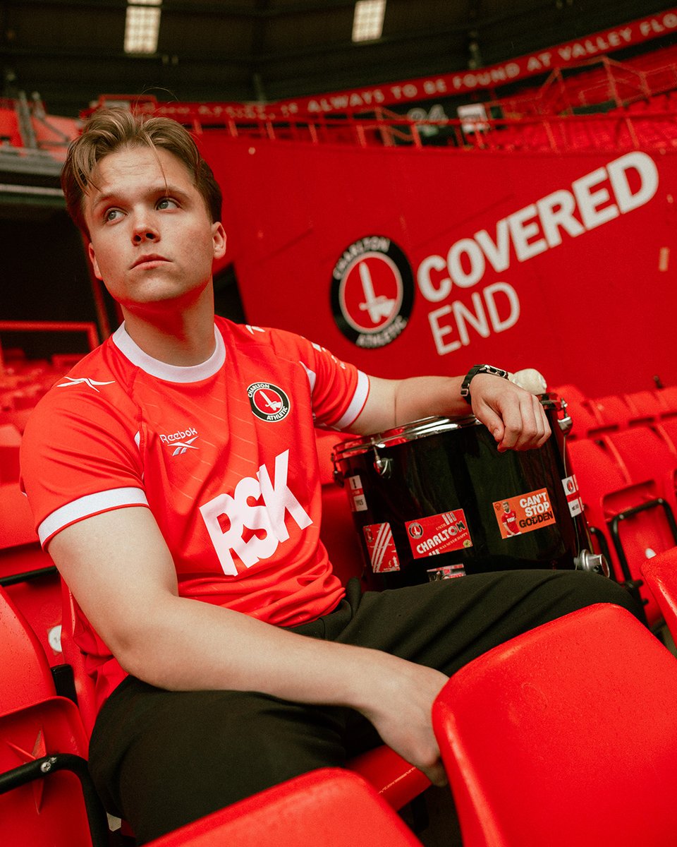 “Many hours have I spent in the Covered End Choir…” ❤️ Introducing your brand-new Reebok home kit for the 2026/27 season 🥁 #cafc | Charlton Athletic Women