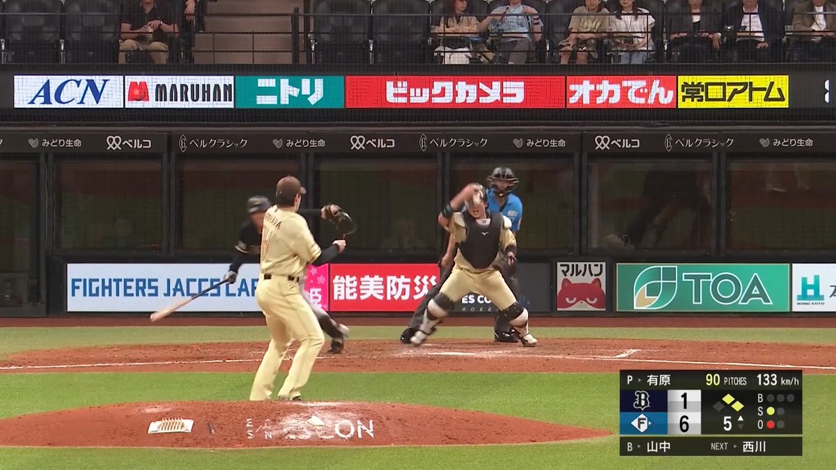 北海道日本ハム #有原航平 投手が史上144人目となるNPB通算100勝利達成㊗️🎉 6回101球無四球1失点で2勝目✨ おめでとうございます👏 👇スマホ・テレビで試合観戦！
