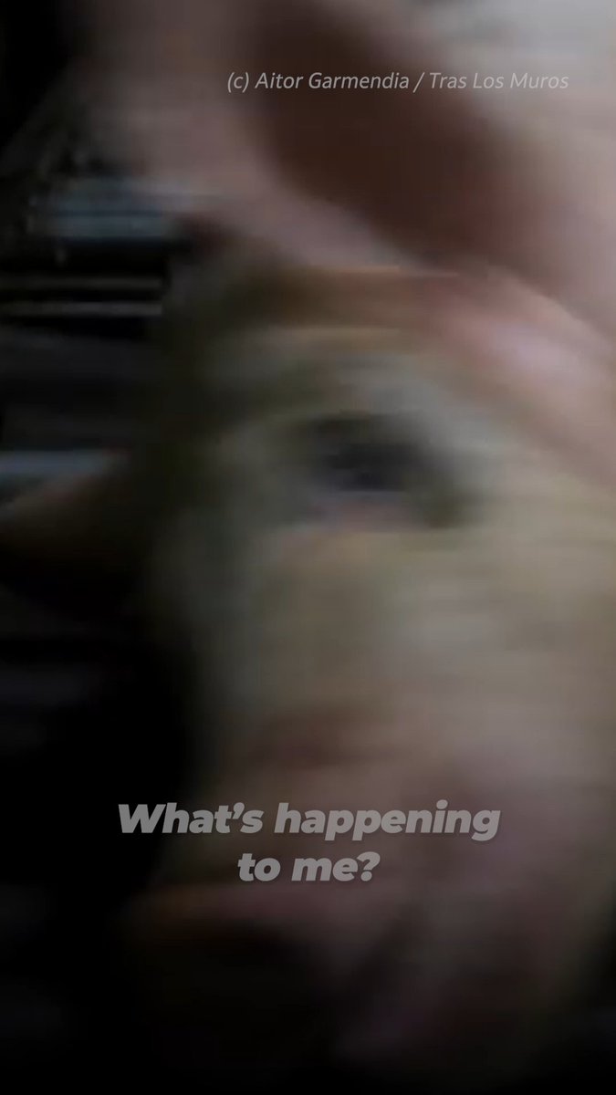 Look at the fear in her eyes. She feels everything. Before they are violently killed, many pigs are left conscious after being stunned with electric probes.