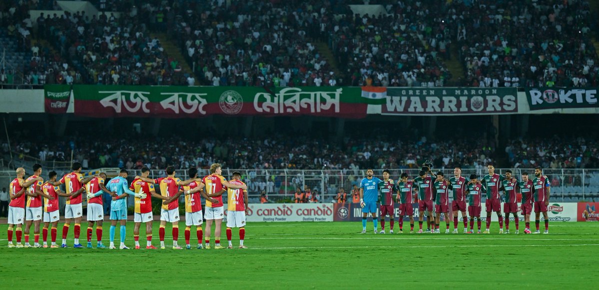 A city held its breath. A season balanced on ninety minutes. Two teams, one title. 🏆 The story of a Kolkata Derby that became more than just a football match. ⚔️ Bound by Battle, out on 3 July, 2026. 🎬 #ISL12 #KolkataDerby #BoundByBattle