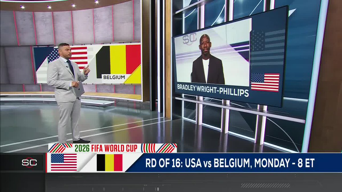 "It was a terrible call. ... You have to feel for [Folarin] Balogun. He's an important player, and now he misses the next game. It's a shame." Bradley Wright-Phillips reacts to Folarin Balogun receiving a red card in match vs. Bosnia-Herzegovina ✍️