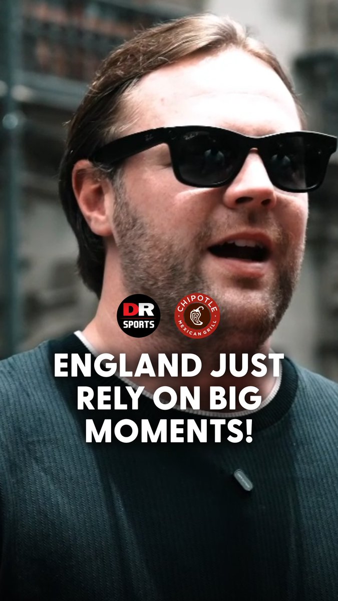 Are England relying too much on moments to win? 🏴🧐 Thank you to Chipotle UK for powering this video – real food for real fans 🌯 Catch our new series with Chipotle, #LetsBeReal, across the summer of football! #DRMexico