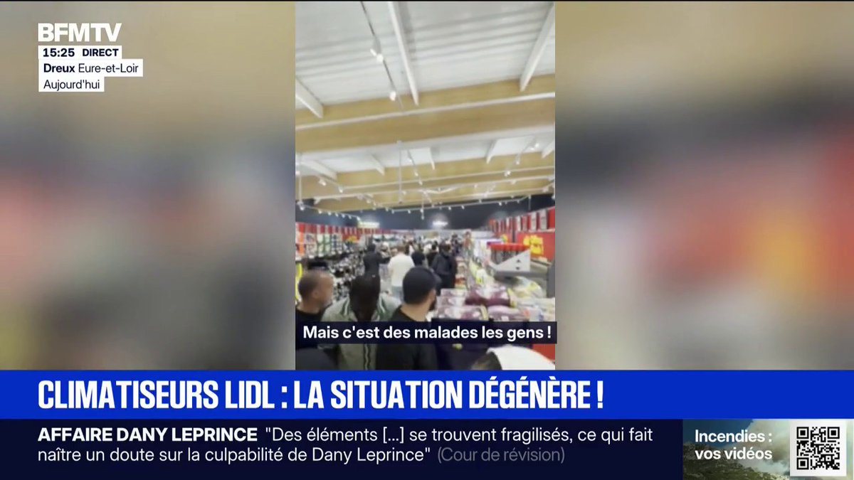 Lidl: des centaines de clients s'arrachent les clim' et ventilateurs en rupture de stock