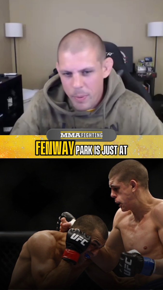 Joe Lauzon couldn't say no to competing at Fenway Park for BKFC: "I don’t love the idea of the extra cutting, hurt hands, not really that fun. Then he’s like ‘what if it’s at Fenway?’ OK, now I’m interested." (🎥 Damon Martin)