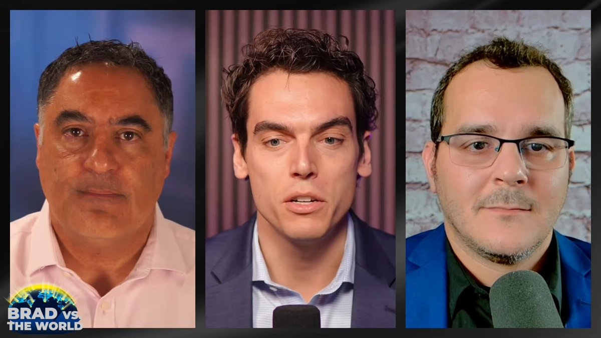 Me: "Cenk... is there ANY level of craziness that would be disqualifying, where you wouldn't be excited about these DSA-aligned candidates, just because they're against Israel and against the establishment?" Cenk: "No... there's only one litmus test! Are you honest, or are you a dishonest son of a b*tch who's going to represent the donors?" From the latest Brad vs The World panel debate with Cenk Uygur & Sean Fitzgerald (Actual Justice Warrior). Watch:
