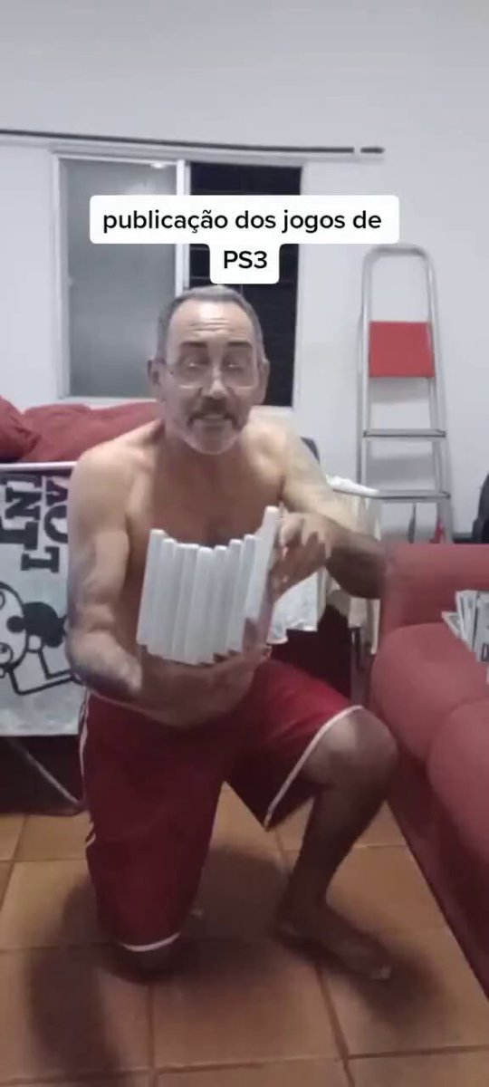 O ruim do fim da mídia física é que vão deixar de existir vídeos assim