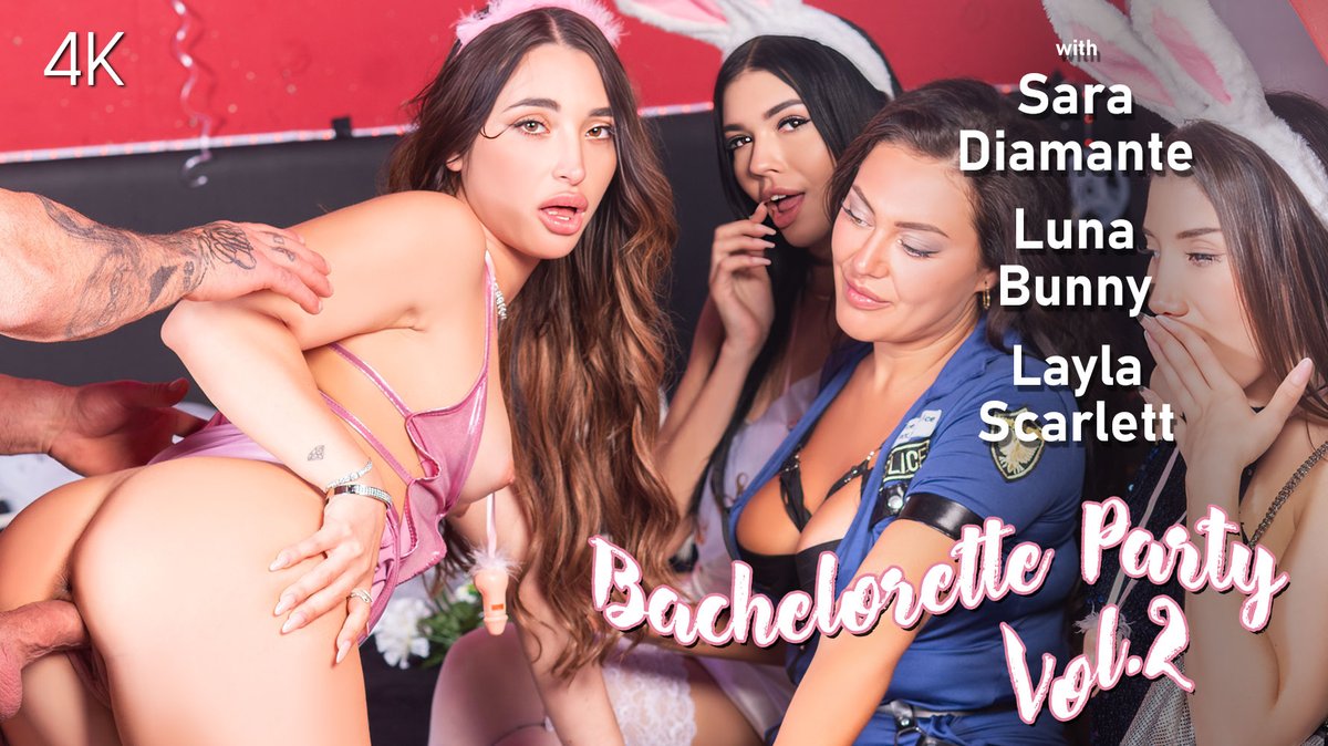 #trailer Bachelorette Party Vol. 2 with: Luna Bunny SaraDiamante LAYLA