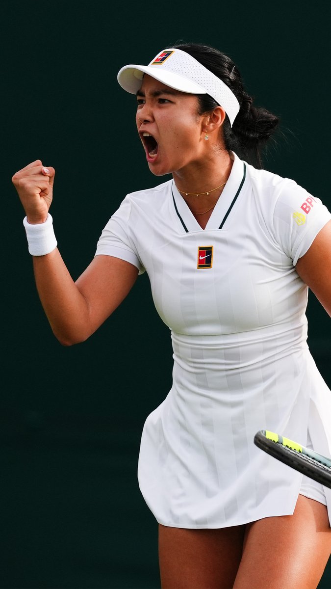 Alexandra Eala embarassed her coach beautifully 😂 ↳ Wimbledon. Every Match. Live & On Demand. Centre Court in 4K. #StanSportAU #Wimbledon
