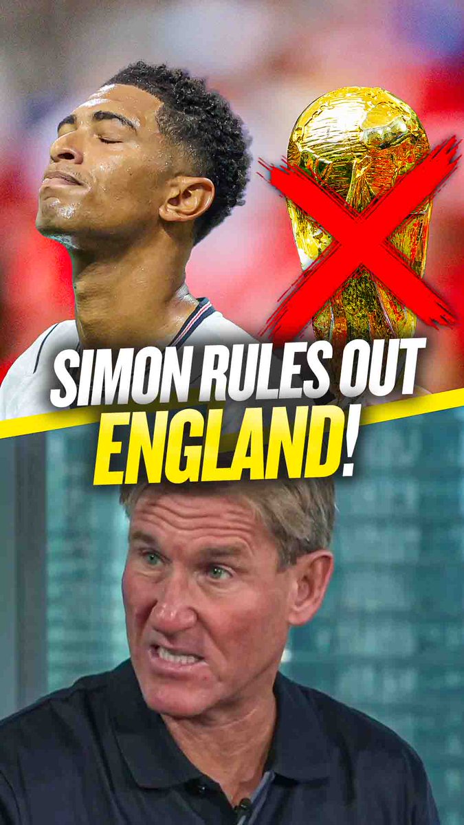 😬 "Rashford no end product, Madueke no end product!" ❌ "That is not a team that has any chance of winning this World Cup!" Simon Jordan slams England's performance against DR Congo & rules out their chances of winning the World Cup
