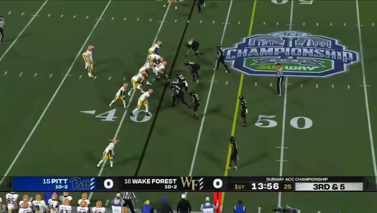 Kenny Pickett’s 58 yard “fake slide” touchdown run in the ACC Championship. College football is back in 58 days!