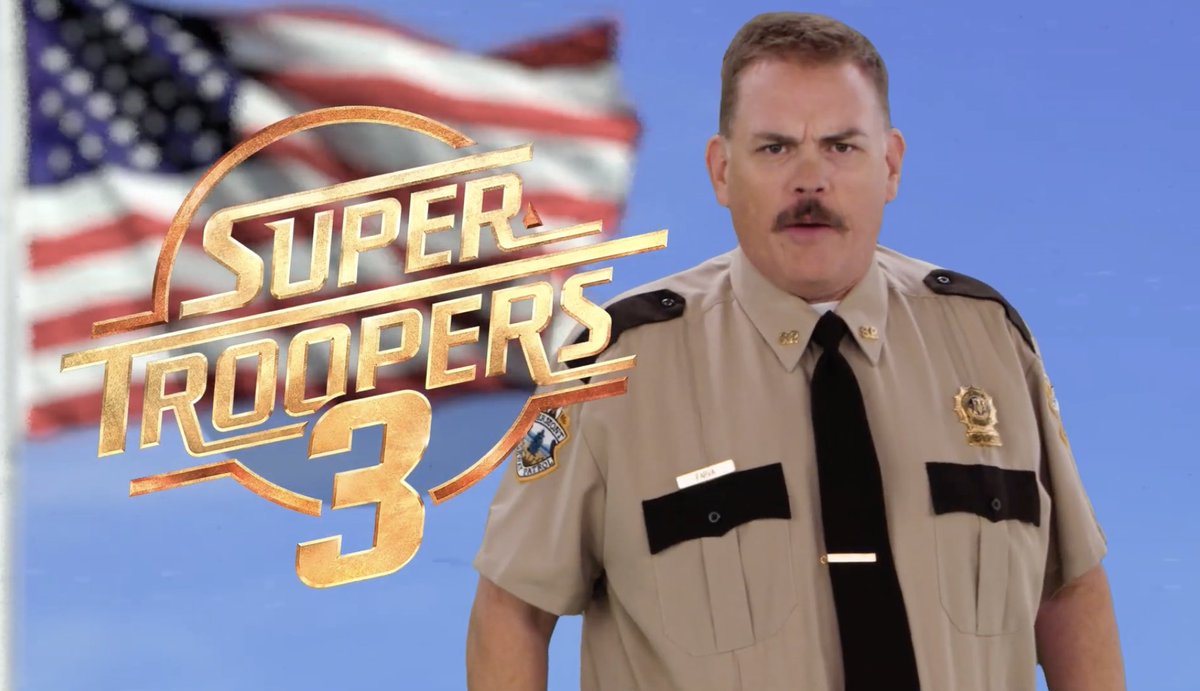 In Farva we trust. SUPER TROOPERS 3, only in theaters August 7. Get tickets meow. #SuperTroopers3