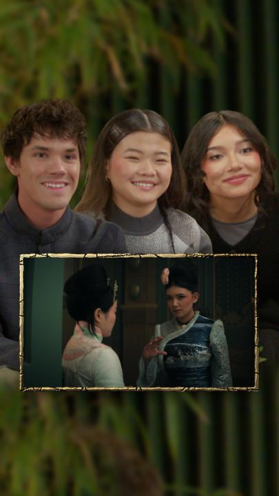 Friendship UNLOCKED 🔓 The cast of AVATAR: THE LAST AIRBENDER reacts to Toph and Katara at the King's ball.