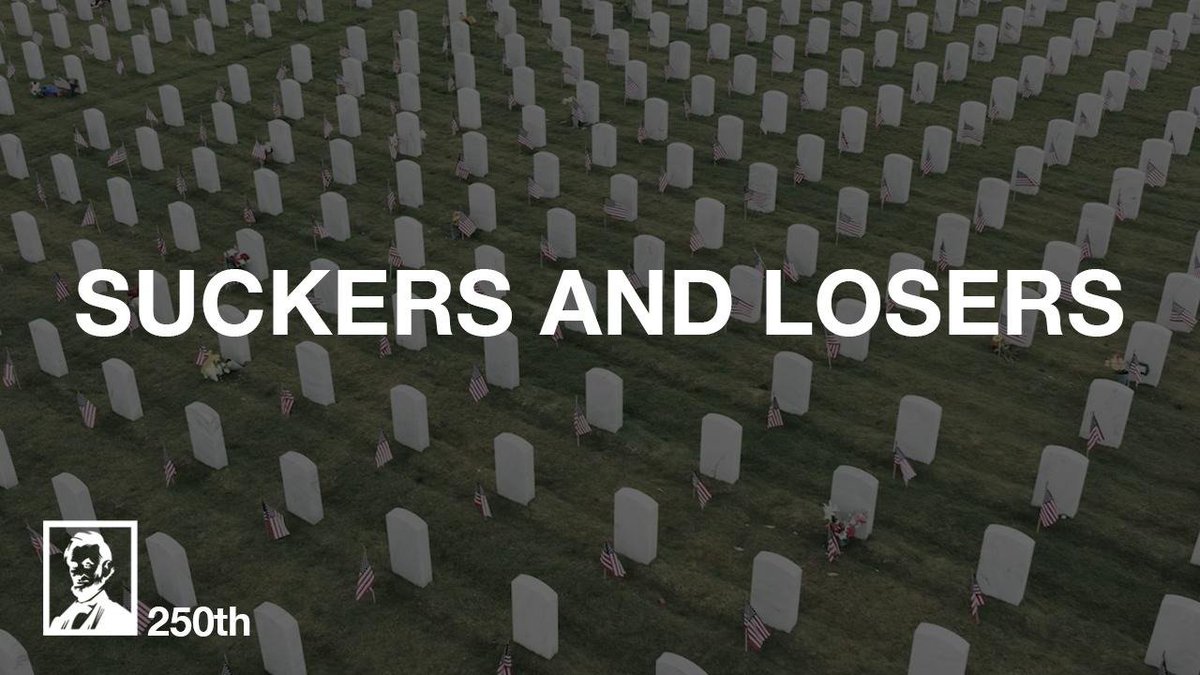 Presidents past wept for our fallen soldiers. Donald Trump mocks them. Our soldiers and their families deserve a Lincoln.