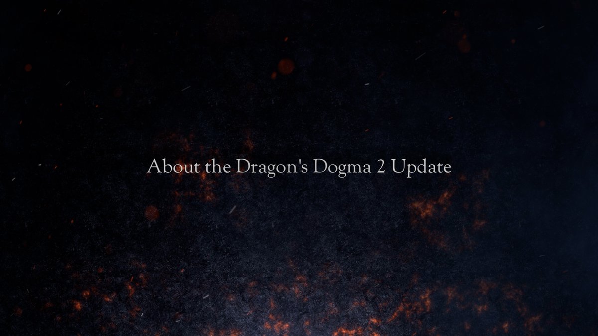 Here's an overview from Director Kinoshita of the two Title Updates being added to Dragon's Dogma 2 ahead of the expansion's launch. These address requests and feedback from players, including performance and save system improvements, Dragonsplague adjustments and more. #DD2DA