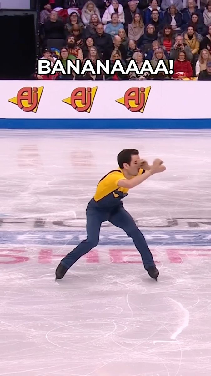 Minion power on the ice, World Cup fever in the air. Spain's got both covered. 😎 #FigureSkating