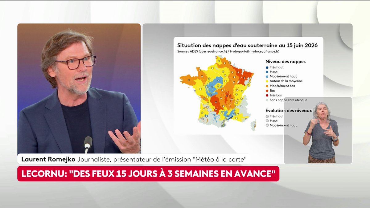 🔴 🗣️ Climat : "On souffre un petit peu d'amnésie, on a très très peu de mémoire", déplore le journaliste Laurent Romejko, qui estime qu'il y a un oubli collectif des canicules de 2019 et de 2025. #CestTouteLaQuestion #Canal16