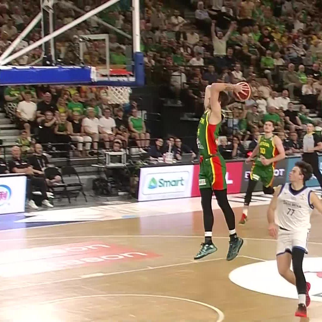 MATAS BUZELIS WALKING ON AIR 🌬️ #FIBAWC | #StepItUp