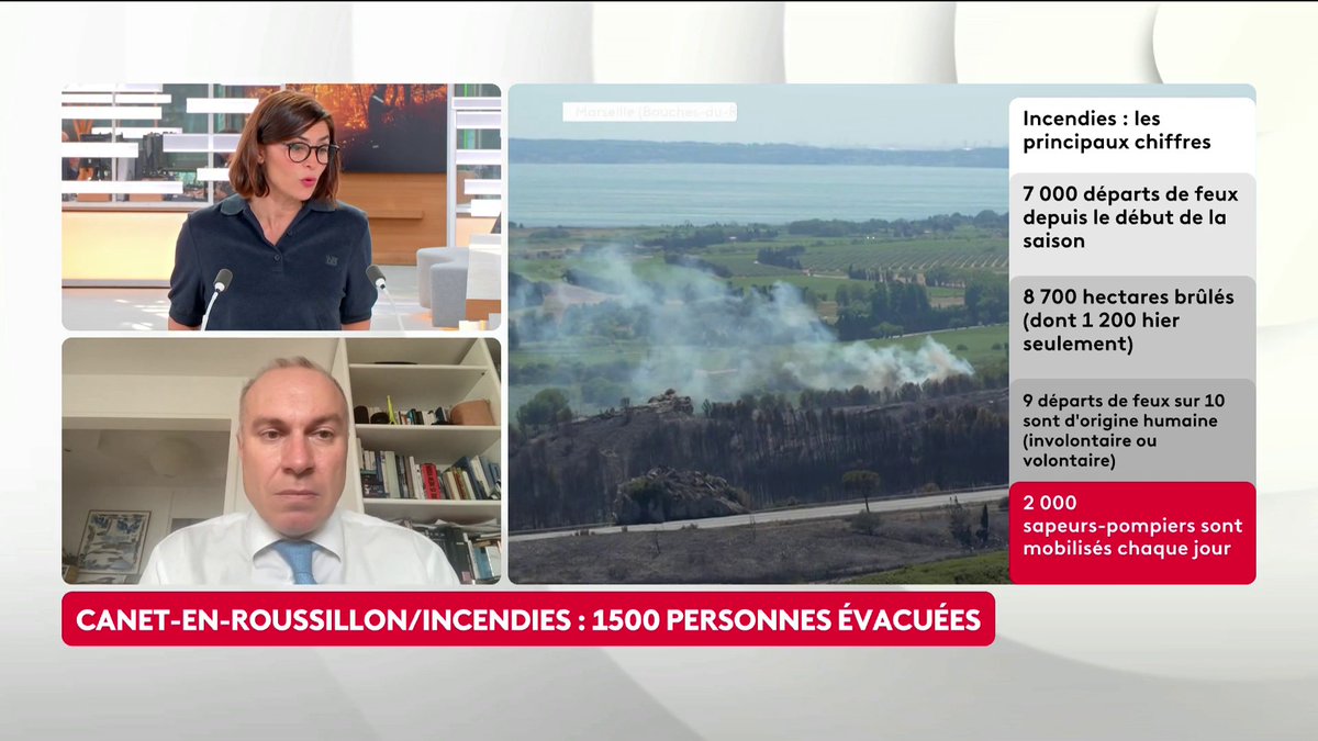🔴 🗣️ "C'est en Europe que les canicules provoquent le plus de morts [et] ce n'est pas parce que les températures sont plus élevées, c'est parce que le pays, l'organisation n'est pas adapté à ces températures", explique François Gemenne, co-auteur au GIEC. #ToutEstPolitique #Canal16