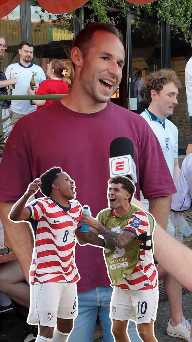 What do England fans think of the US team? 🏴󠁧󠁢󠁥󠁮󠁧󠁿🇺🇸