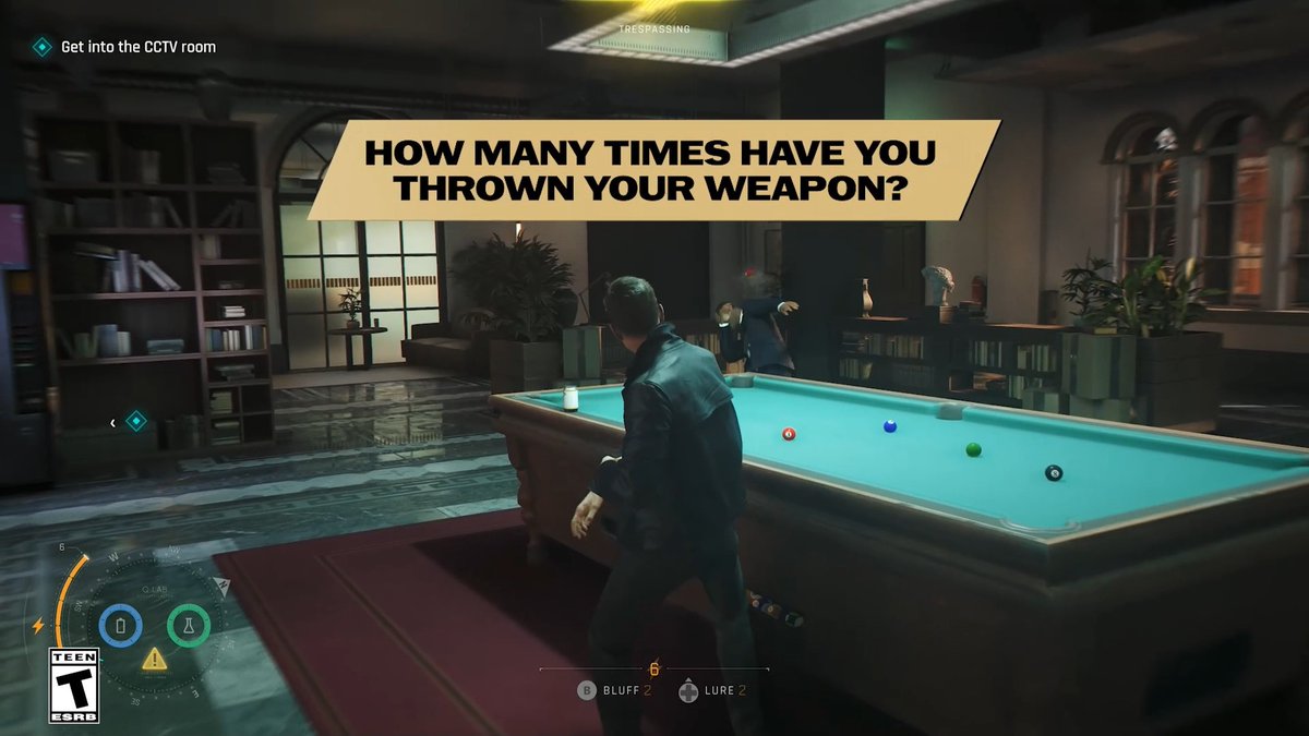 A weapon can still prove useful even when you run out of ammunition. How many times have you thrown a weapon? Get now and #EarnTheNumber #007FirstLight