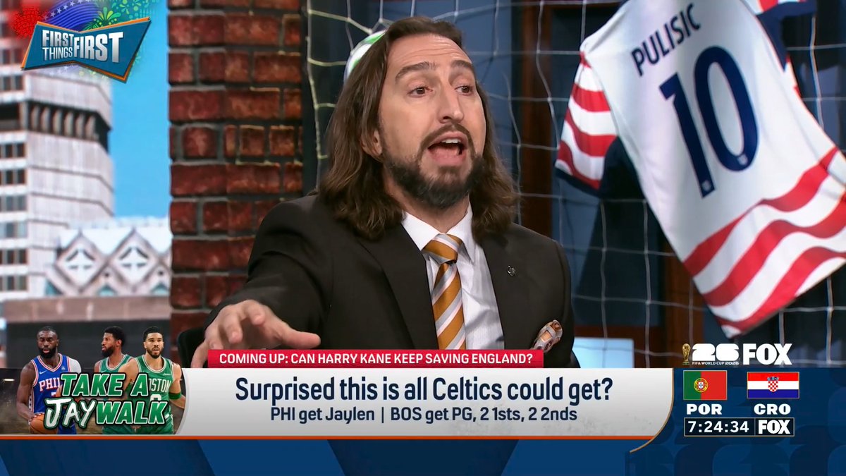 Surprised this is all Celtics could get? nick wright answers: “It is unfathomable to me that it turns out Walker Kessler has more trade value than Jaylen Brown... There’s not a team in the league that thinks he’s awesome. That’s what this trade tells us.”