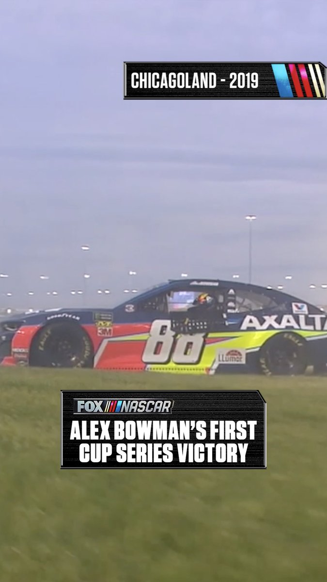 The last time we raced at Chicagoland Speedway, Alex Bowman claimed his first career win and "made a really bad life choice." 😂
