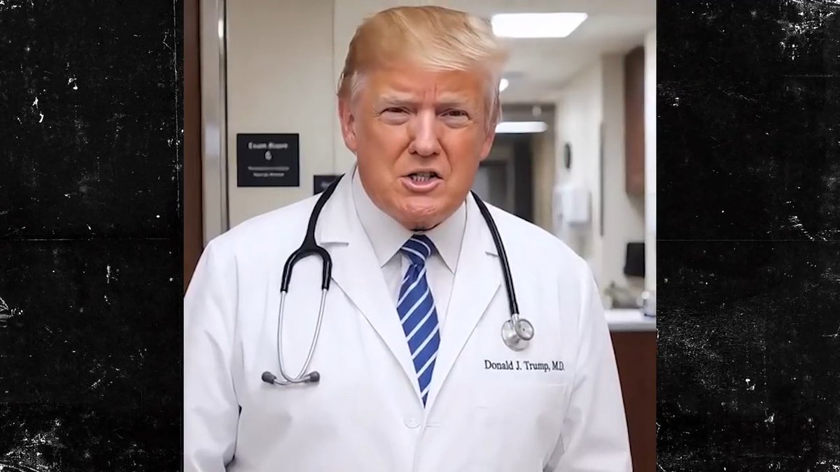 President Trump cures celebs of "Trump Derangement Syndrome" in reposted video.