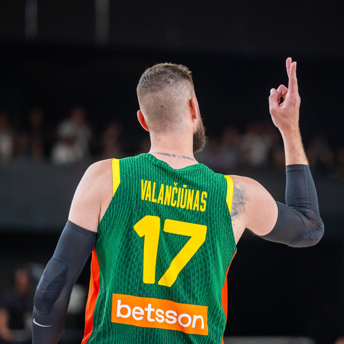 20 PTS | 10 REB | 6 AST 🇱🇹 Jonas Valanciunas was the man on a mission today against Great Britain 🔥 #FIBAWC x #StepItUp