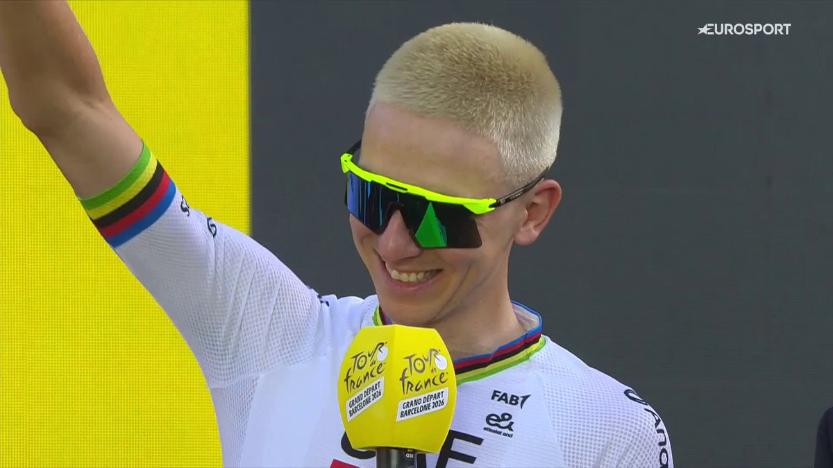 ❤️‍🔥🌈 Hay un 𝙖𝙨𝙩𝙧𝙤 suelto por Barcelona ⚠️ Atención: llegan Tadej Pogacar y todo el equipazo del UAE Team Emirates, que quieren volver a hacerlo en este Tour #TDF2026 | #LaCasadelCiclismo