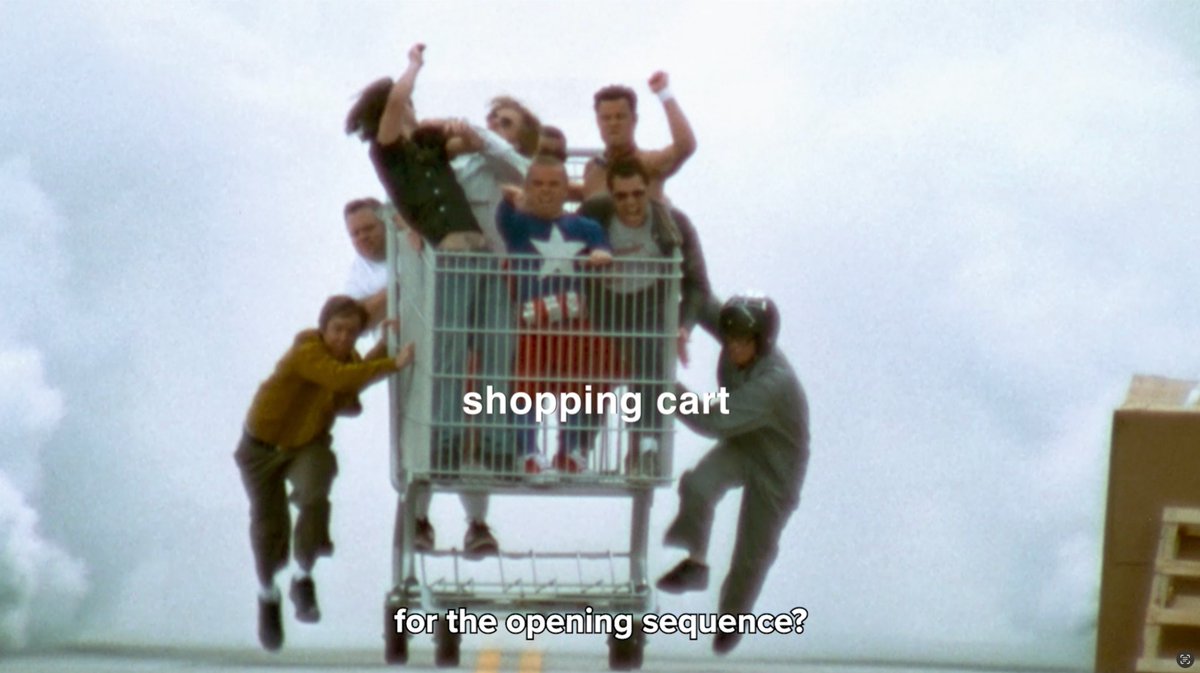 where do you even find a giant shopping cart to begin with? preston lacy spills the hollywood backstory. get tickets now to see jackass: best and last in theatres this holiday weekend!